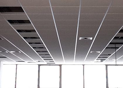 Falso techo técnico de pladur en interior