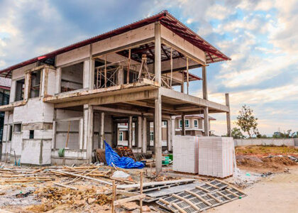 Obra nueva de vivienda unifamiliar en Barcelona